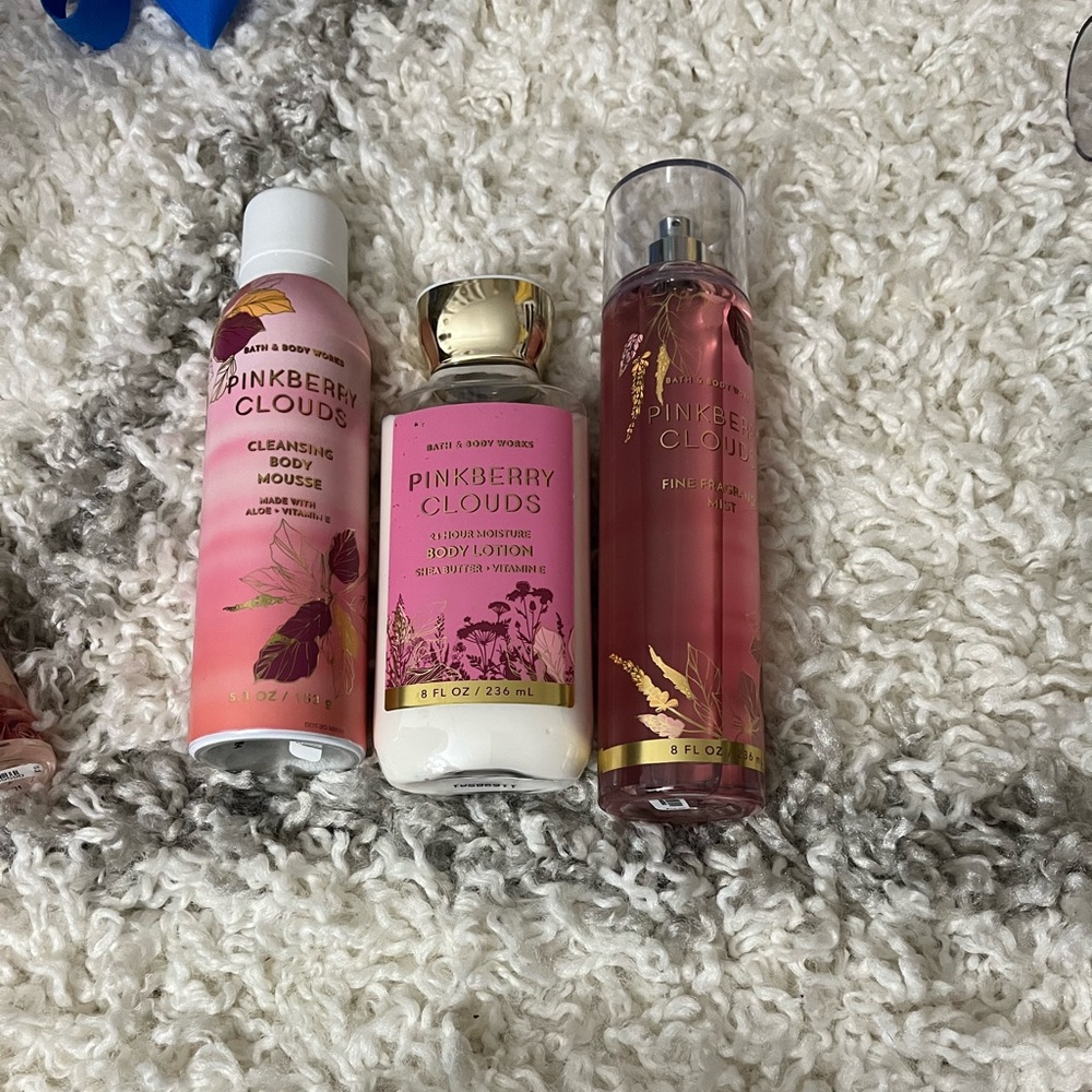 Bath and body lotion and body spray